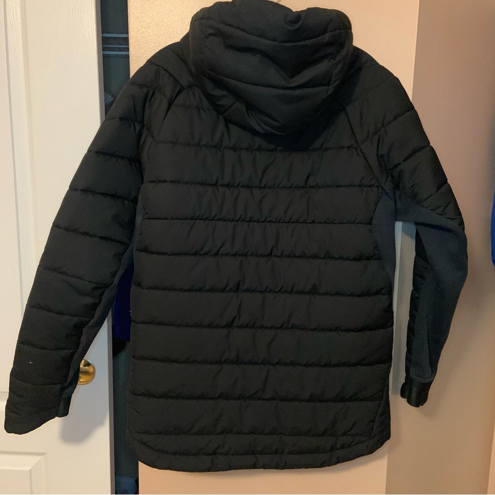 Nike HYBRID Black Hooded Puffer Jacket - Picture 6 of 6